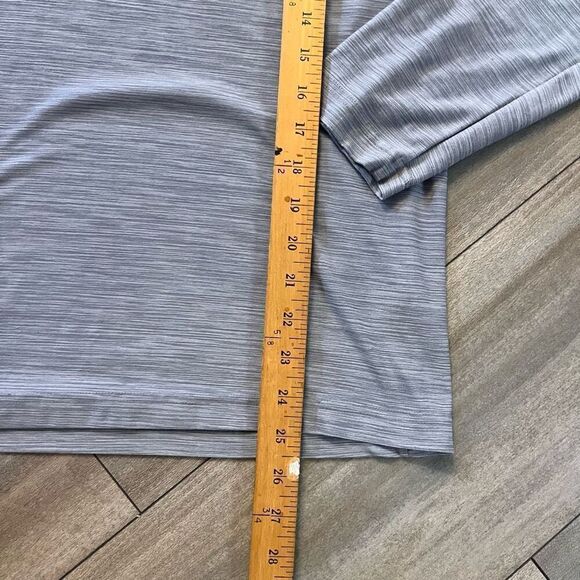 Nike Grey Athletic Workout Quarterzip Pullover Men Small - Picture 3 of 5